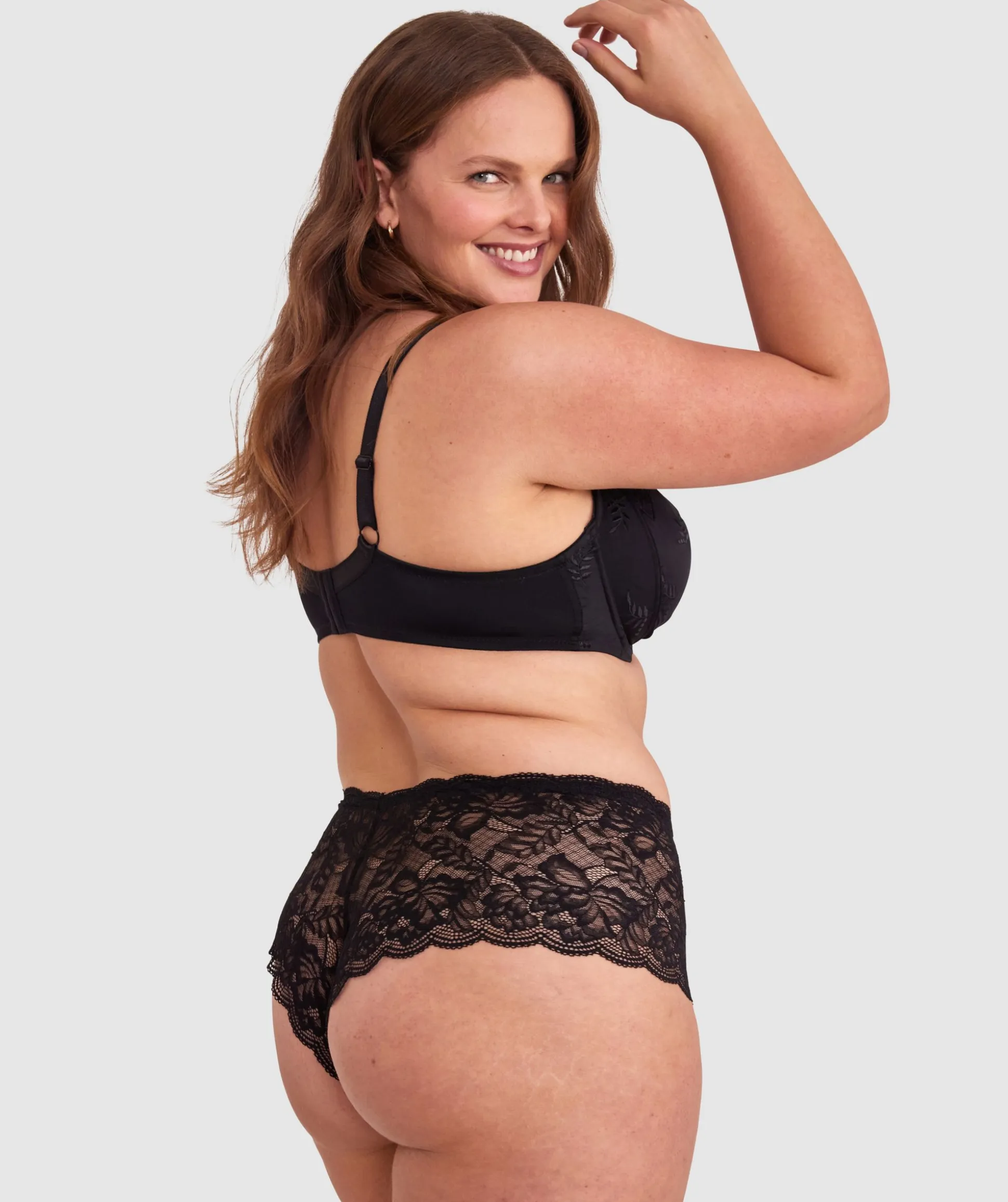 Sapphire Full Cup Bra - Black