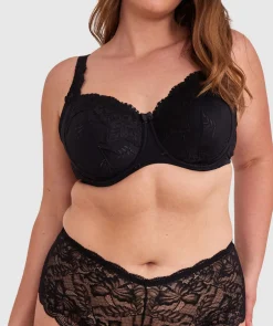 Sapphire Full Cup Bra - Black