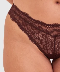 Sara Brazilian Knicker - Dark Brown