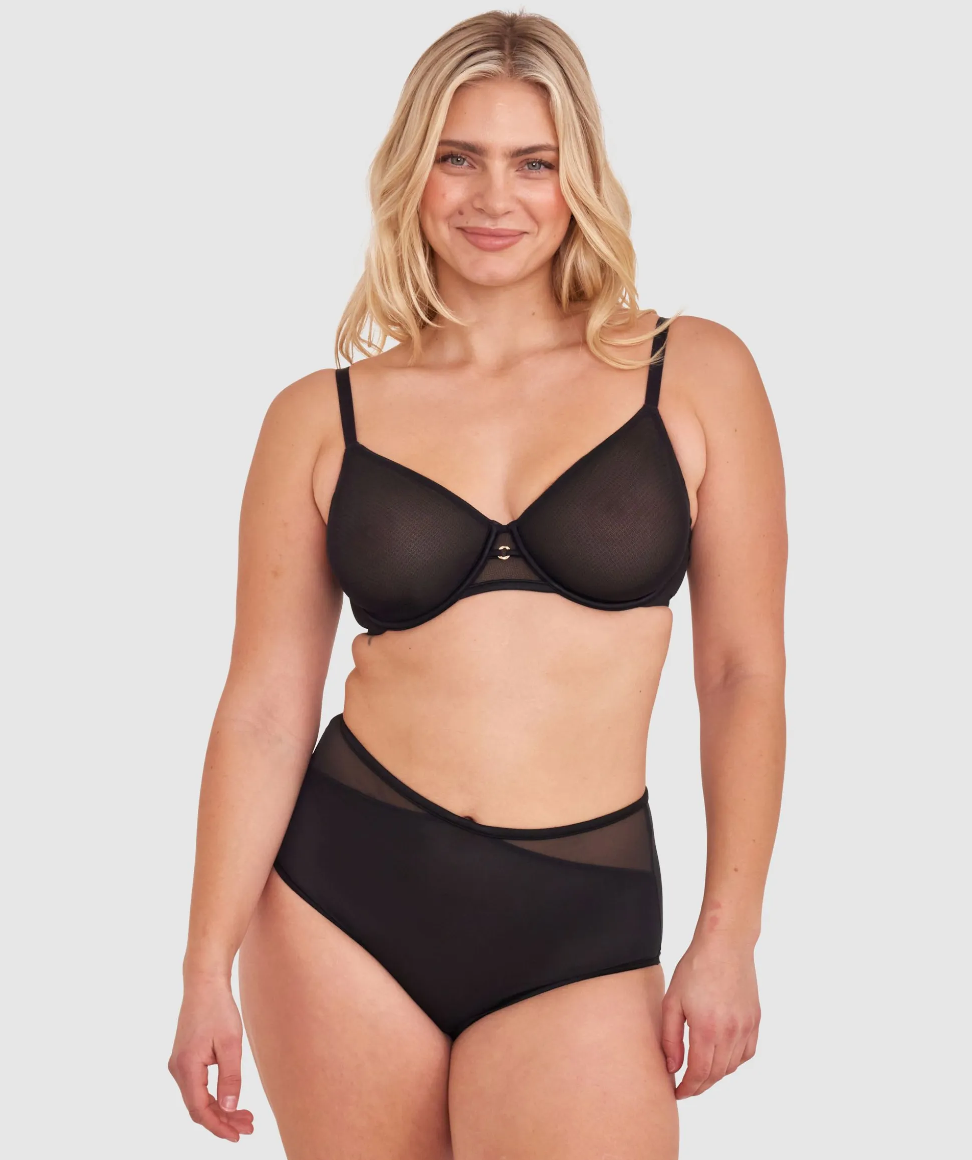 Sexy Basics Full Cup Underwire Bra - Black