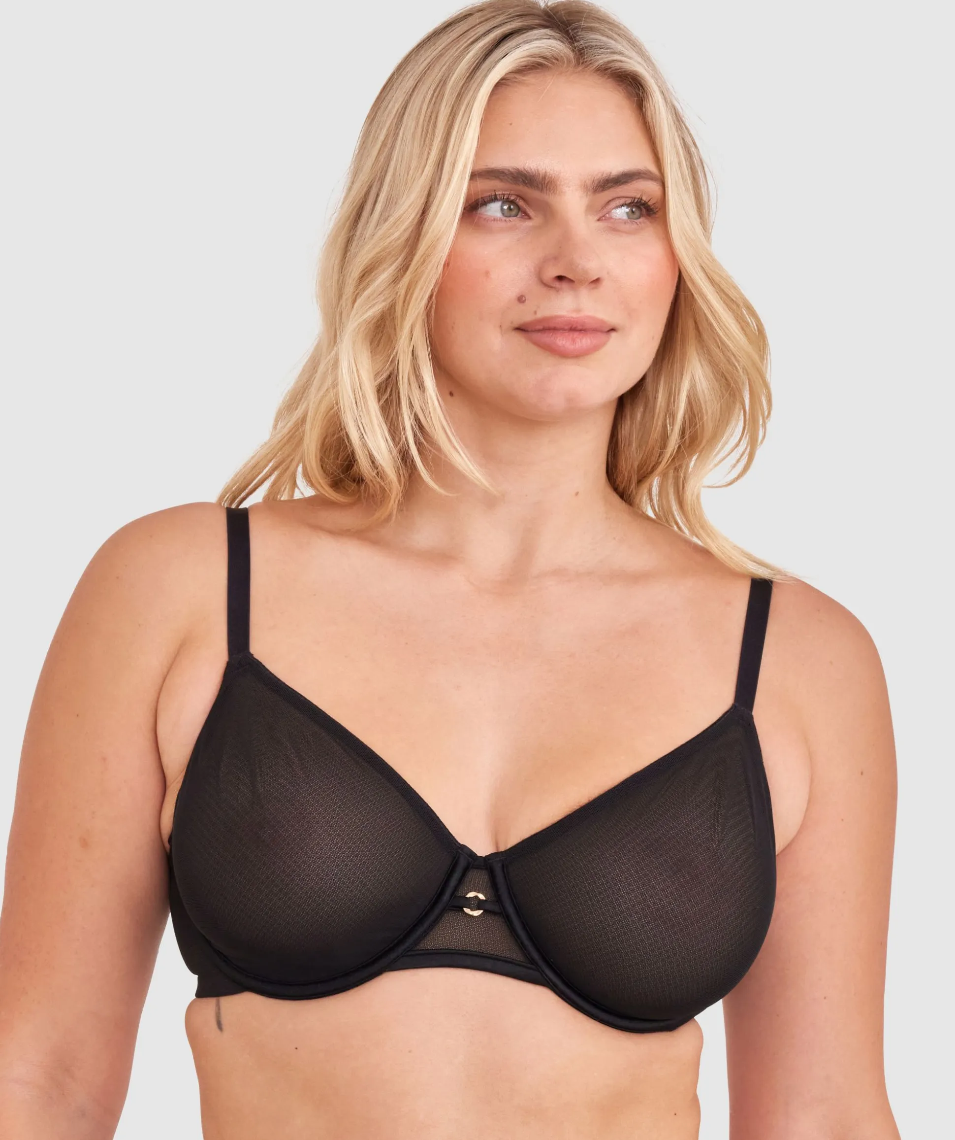 Sexy Basics Full Cup Underwire Bra - Black