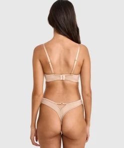 Sexy Basics High Leg G String - Nude 2