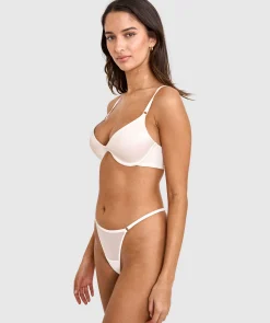 Sexy Basics Push Up Scoop Bra - Ivory