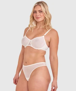 Sexy Basics Underwire Balconette Bra - Ivory