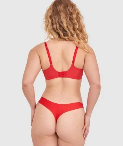 Sexy Basics Underwire-Dark Red