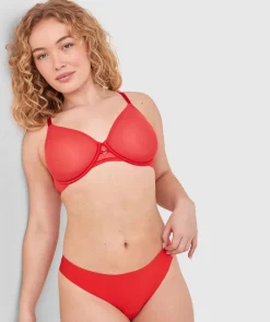 Sexy Basics Underwire-Dark Red