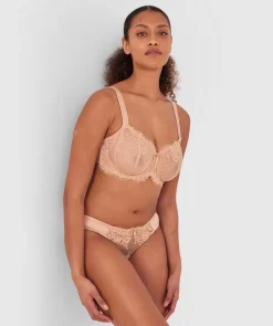 Sienna Brazilian Knicker - Nude