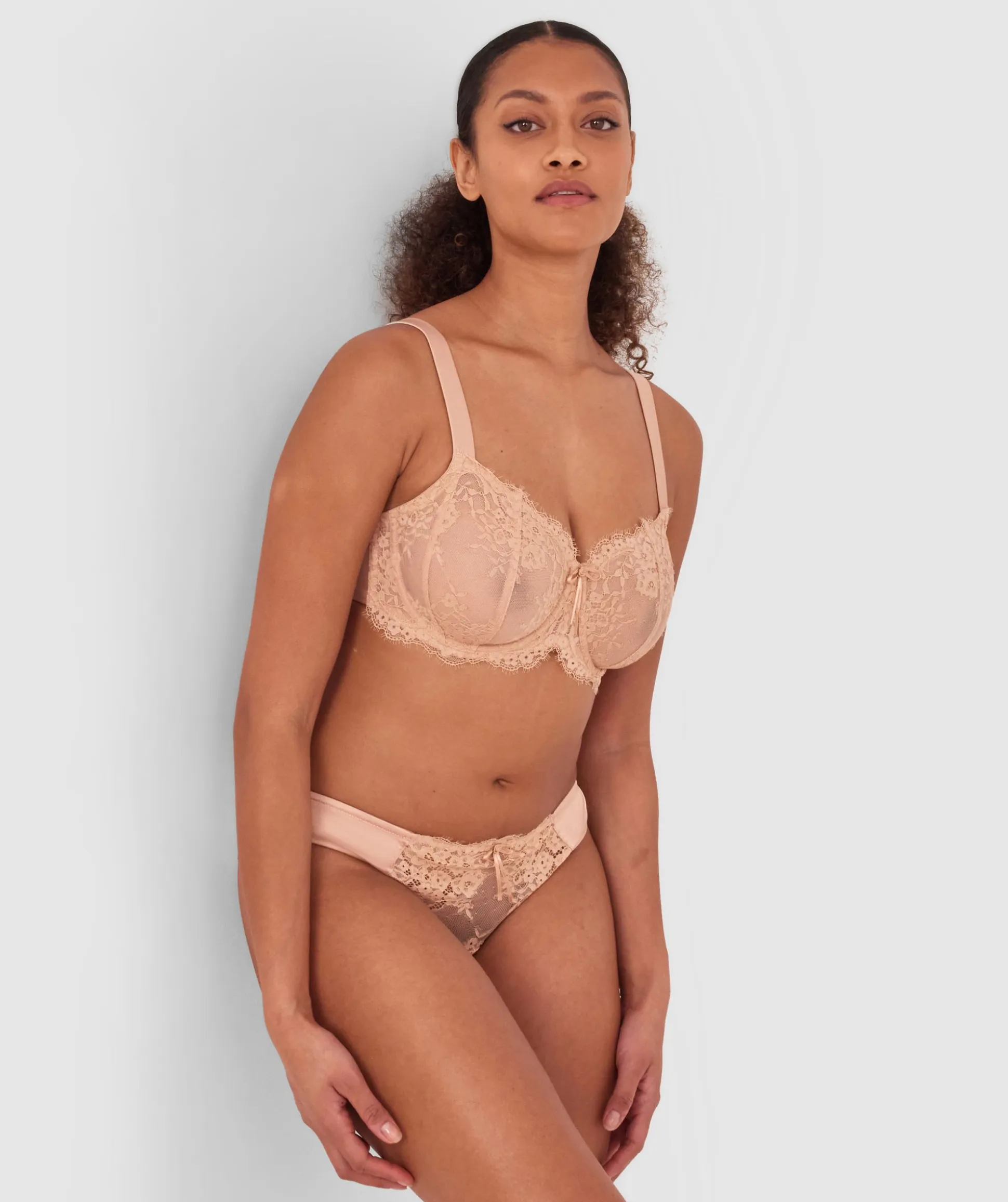 Sienna Brazilian Knicker - Nude