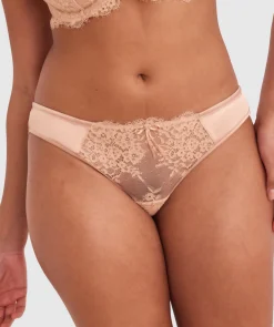 Sienna Brazilian Knicker - Nude