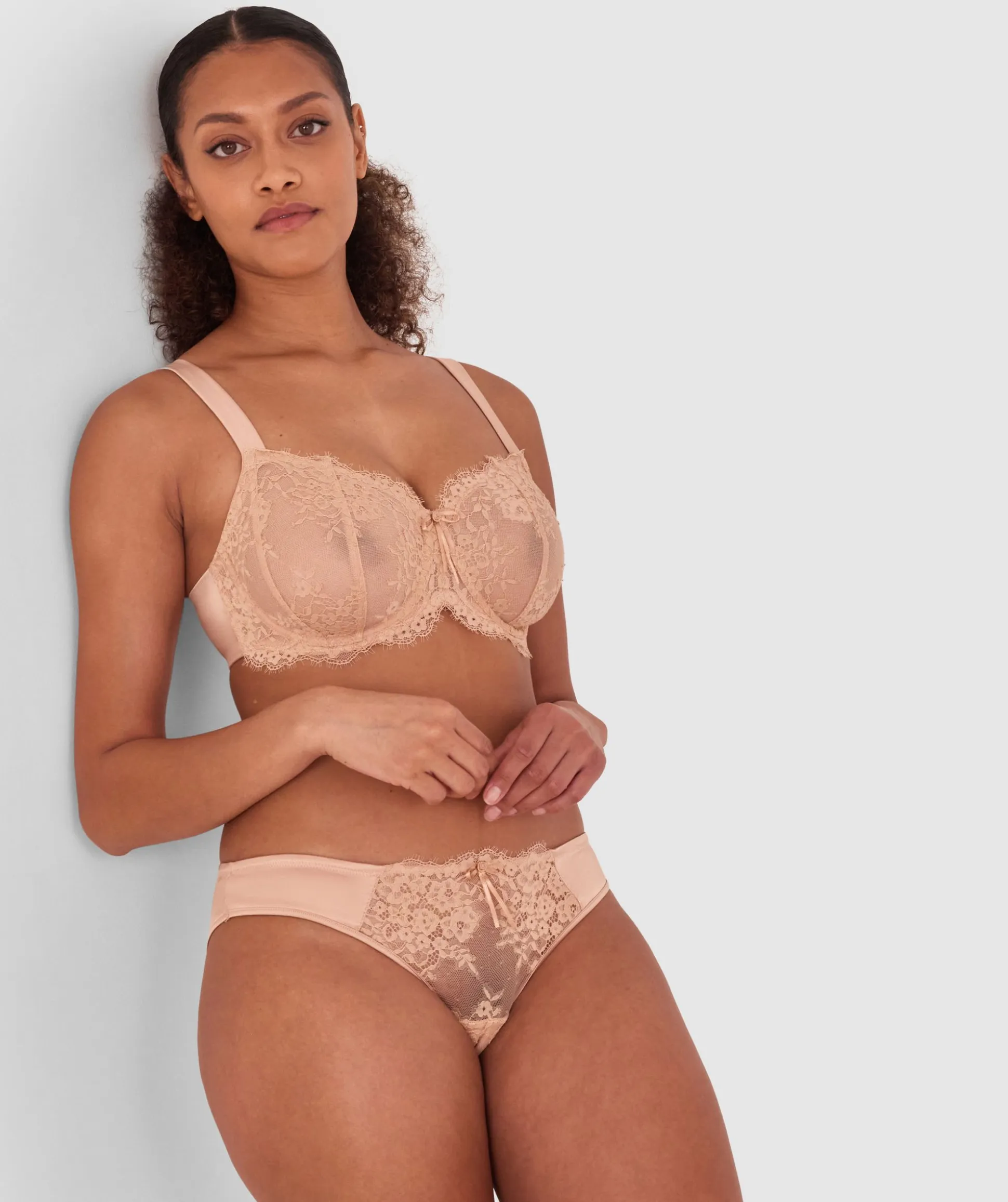 Sienna Brazilian Knicker - Nude