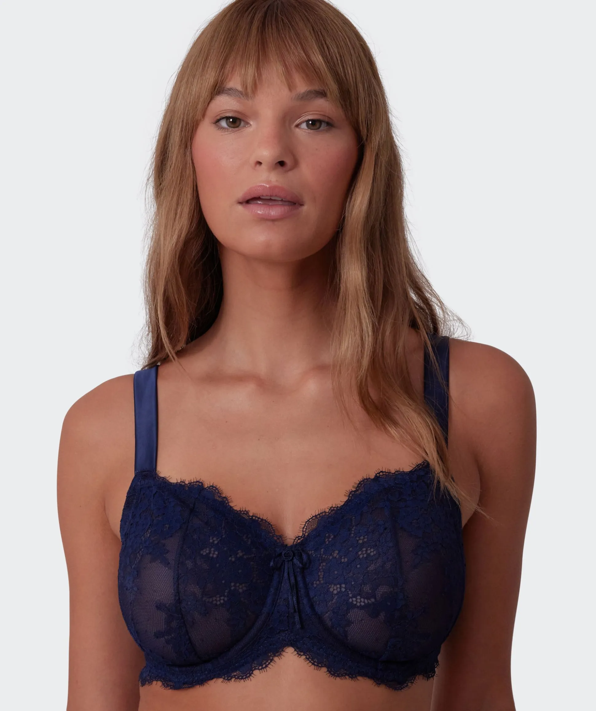 Sienna Full Cup Bra -Navy