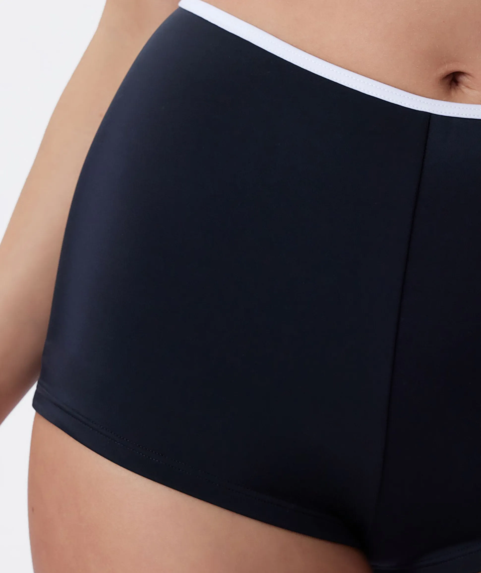 Skye Shortie Swim Bottom - Black