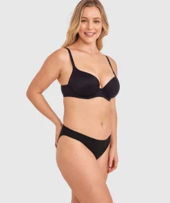 Smooth Comfort Bikini Cut Knicker - Black