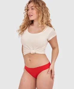 Smooth Comfort Bikini-Light Red