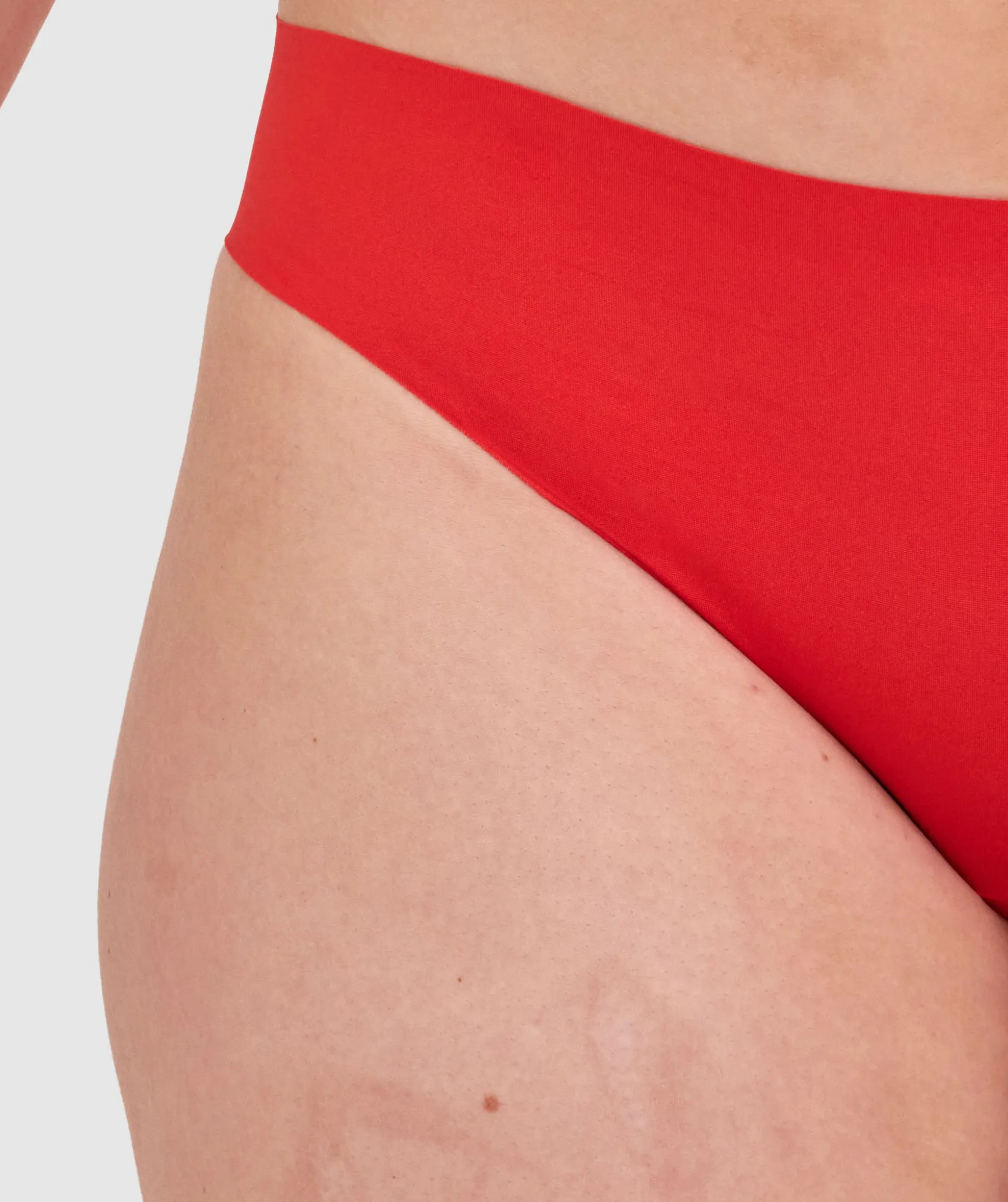 Smooth Comfort Bikini-Light Red