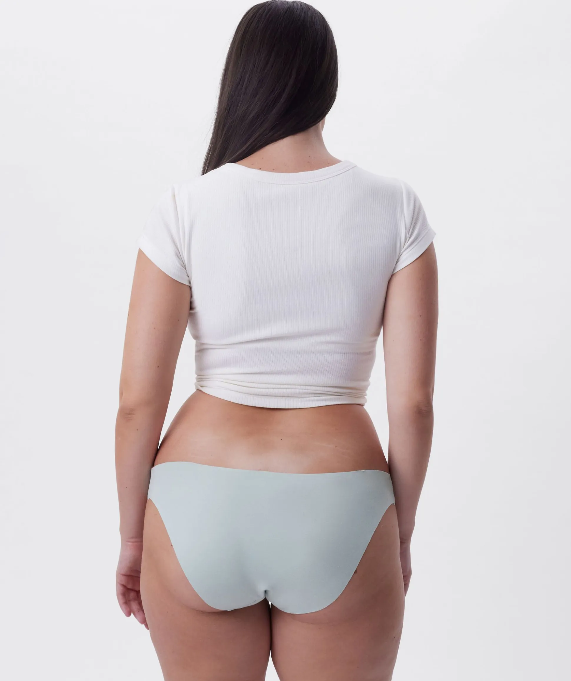 Smooth Comfort Cotton Bikini - Light Green