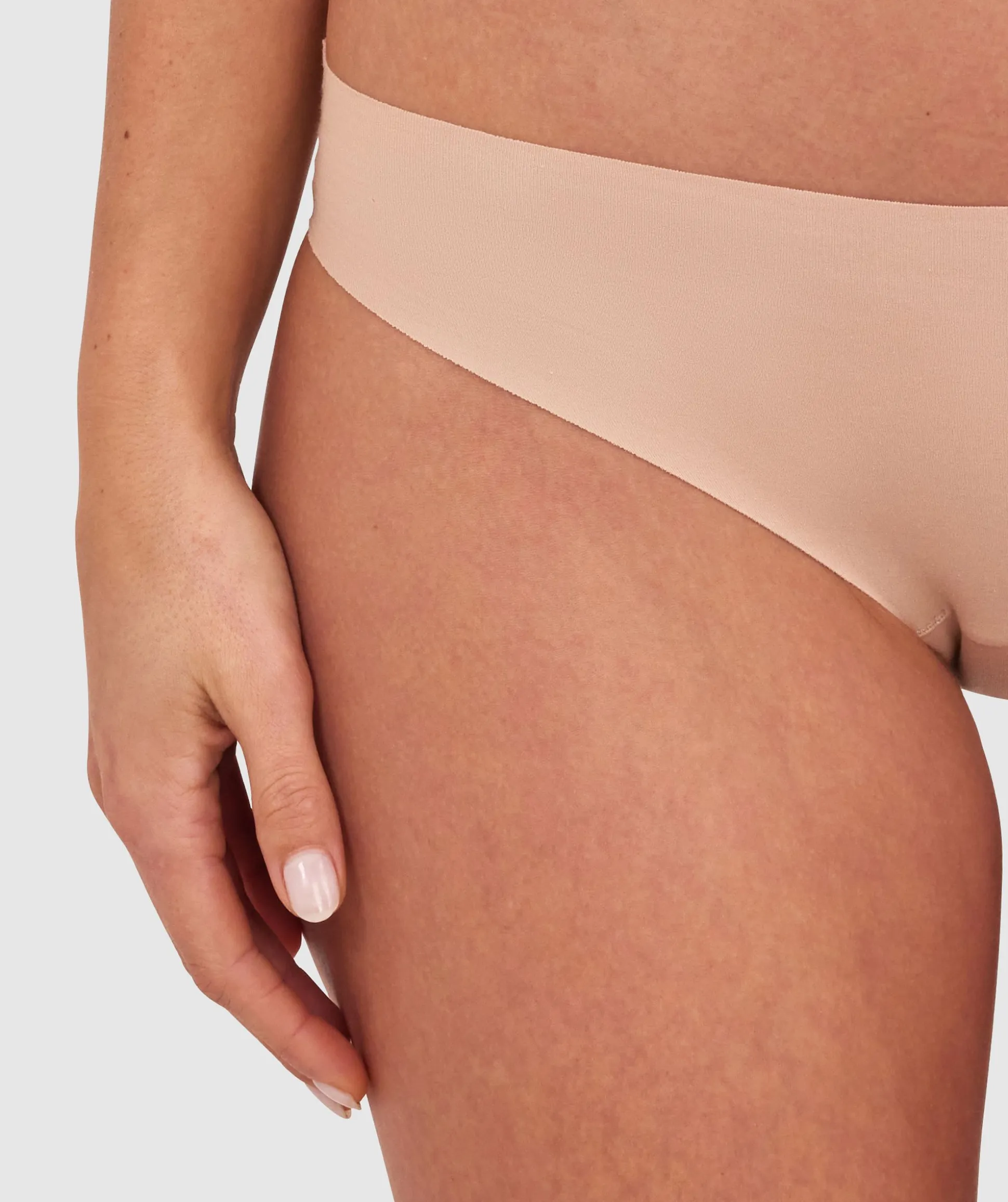 Smooth Comfort Cotton Bikini-Nude 2