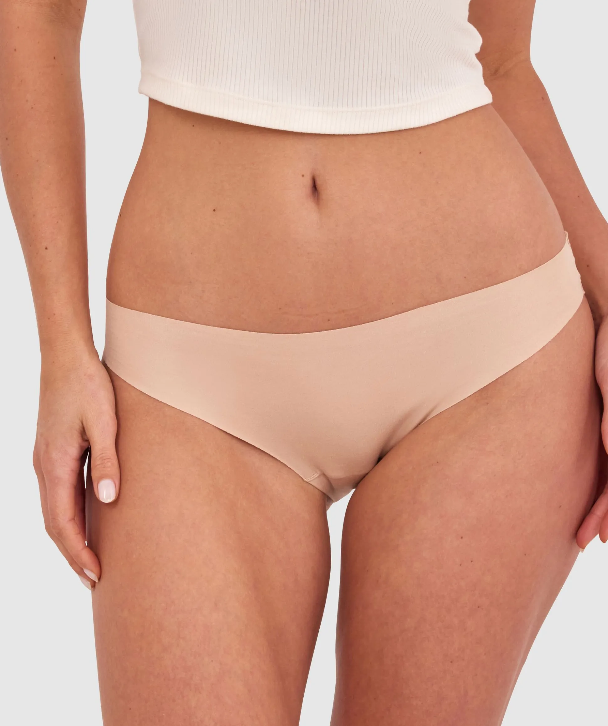 Smooth Comfort Cotton Bikini-Nude 2