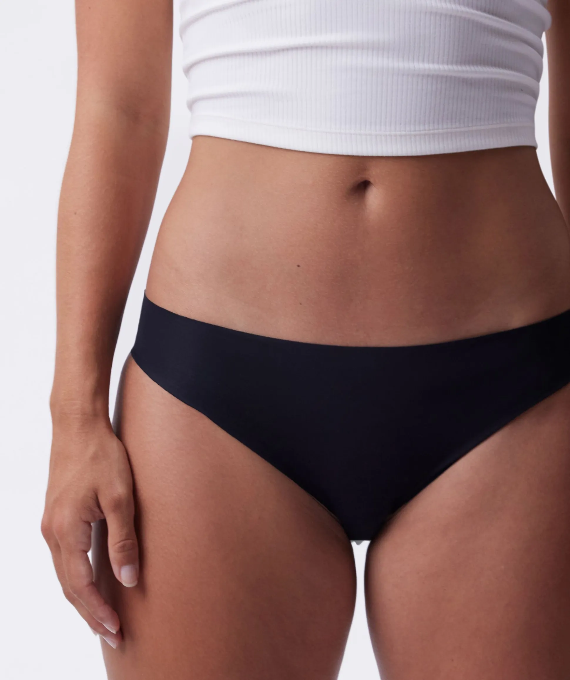 Smooth Comfort Cotton Bikini - Black