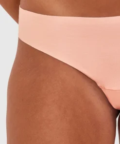 Smooth Comfort Cotton G String - Blush Pink