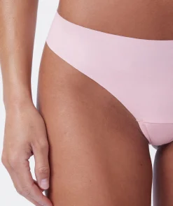Smooth Comfort Cotton G String - Light Pink