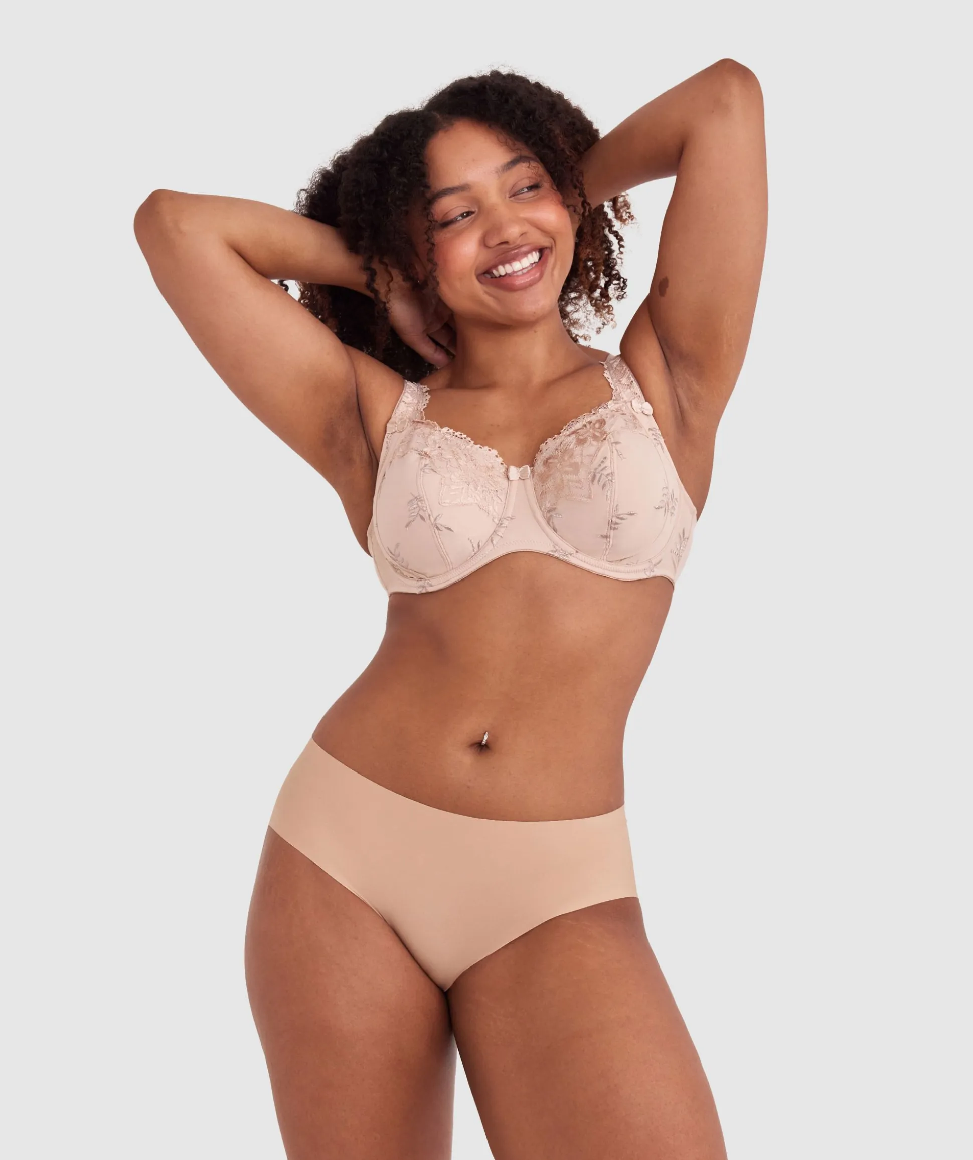 Smooth Comfort Shortie - Nude