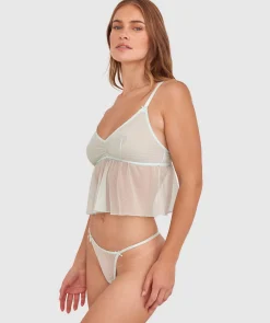 Soft Spot Cami - Mint Green