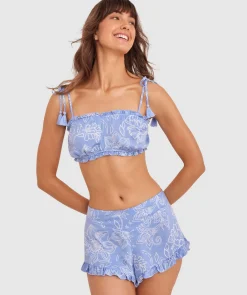 Sunny Short - Print Paisley