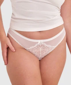 Susannah Brazilian Knicker - Ivory