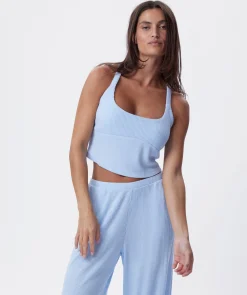 Tara Long Pant - Light Blue