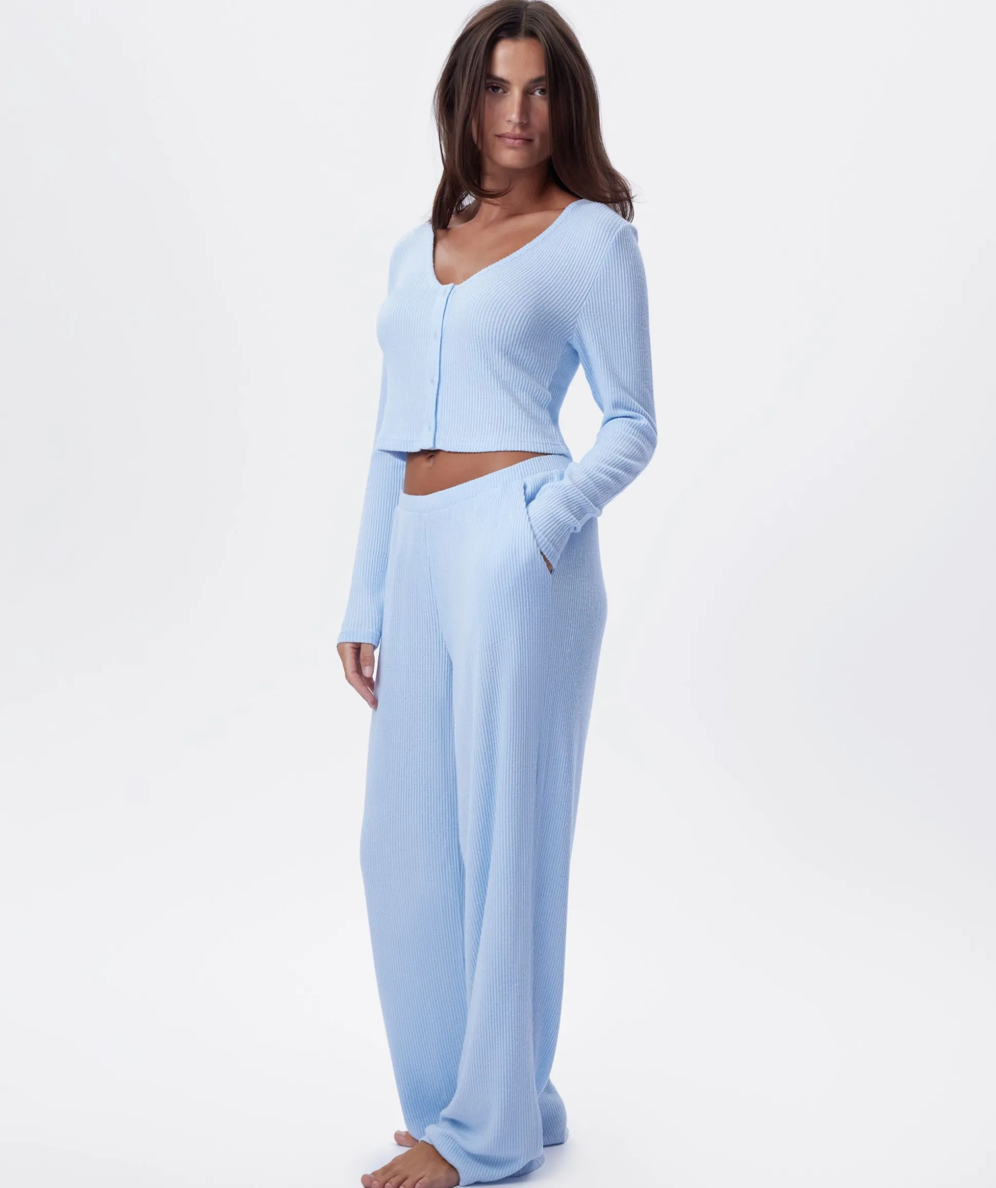 Tara Long Sleeve - Light Blue