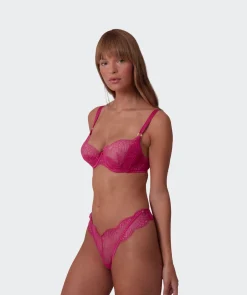 Vamp Be Mine Bra - Dark Pink