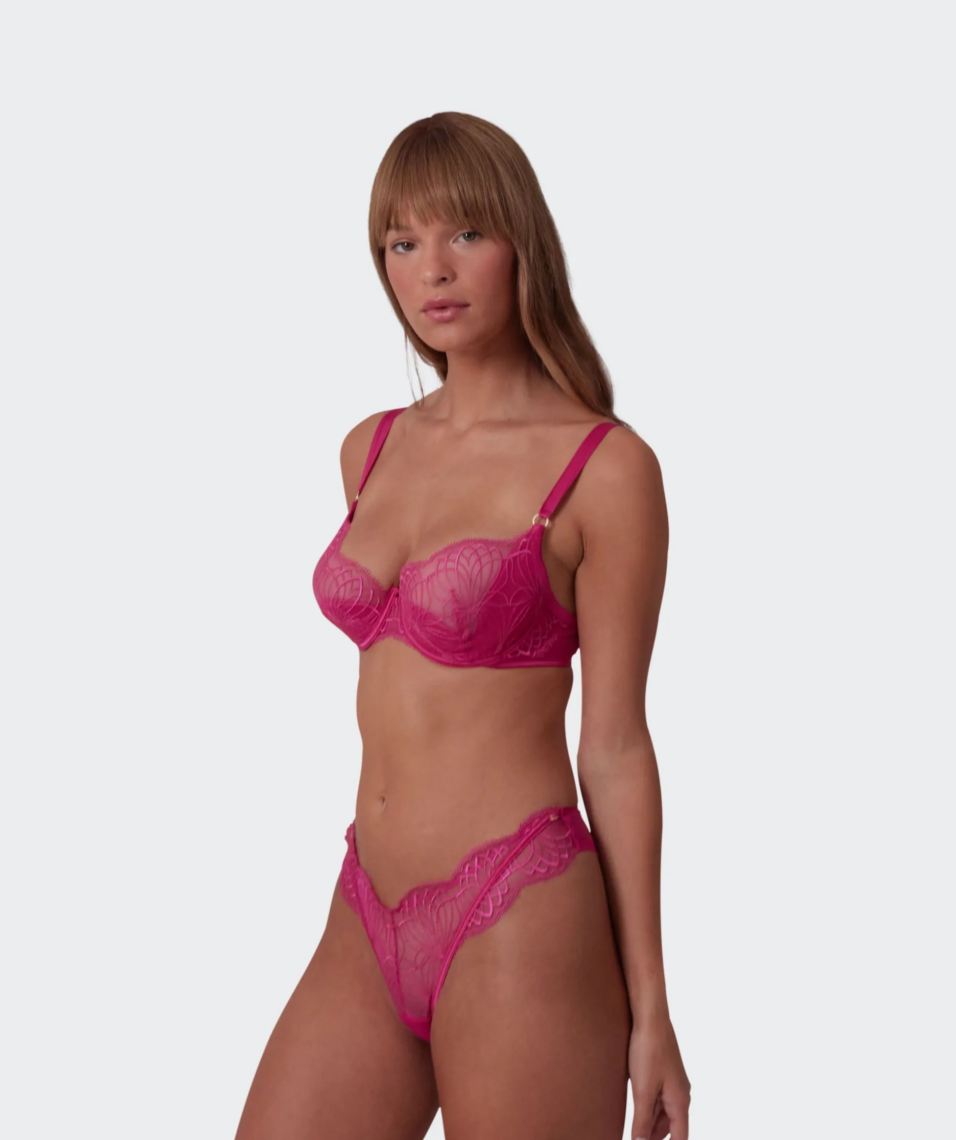 Vamp Be Mine Bra - Dark Pink