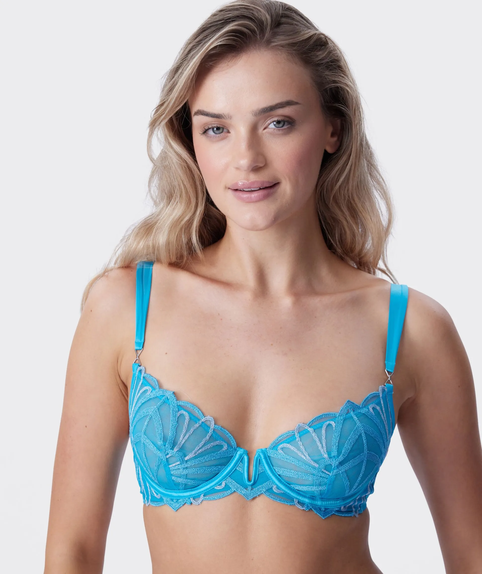 Vamp Damsel Bra - Blue