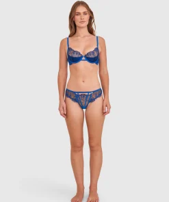Vamp It's Giving Push Up 1/4 Cup-Cobalt Blue
