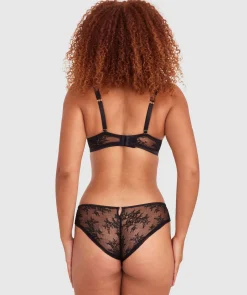 Vamp Out For Blood Push Up Bra - Black
