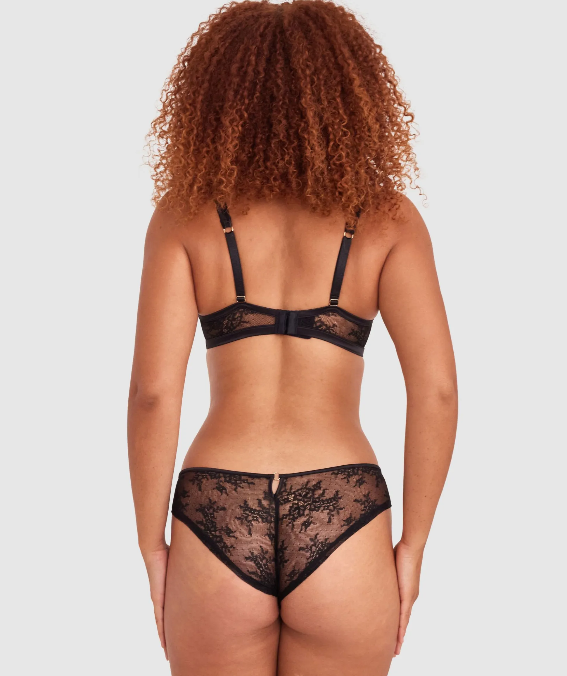 Vamp Out For Blood Push Up Bra - Black