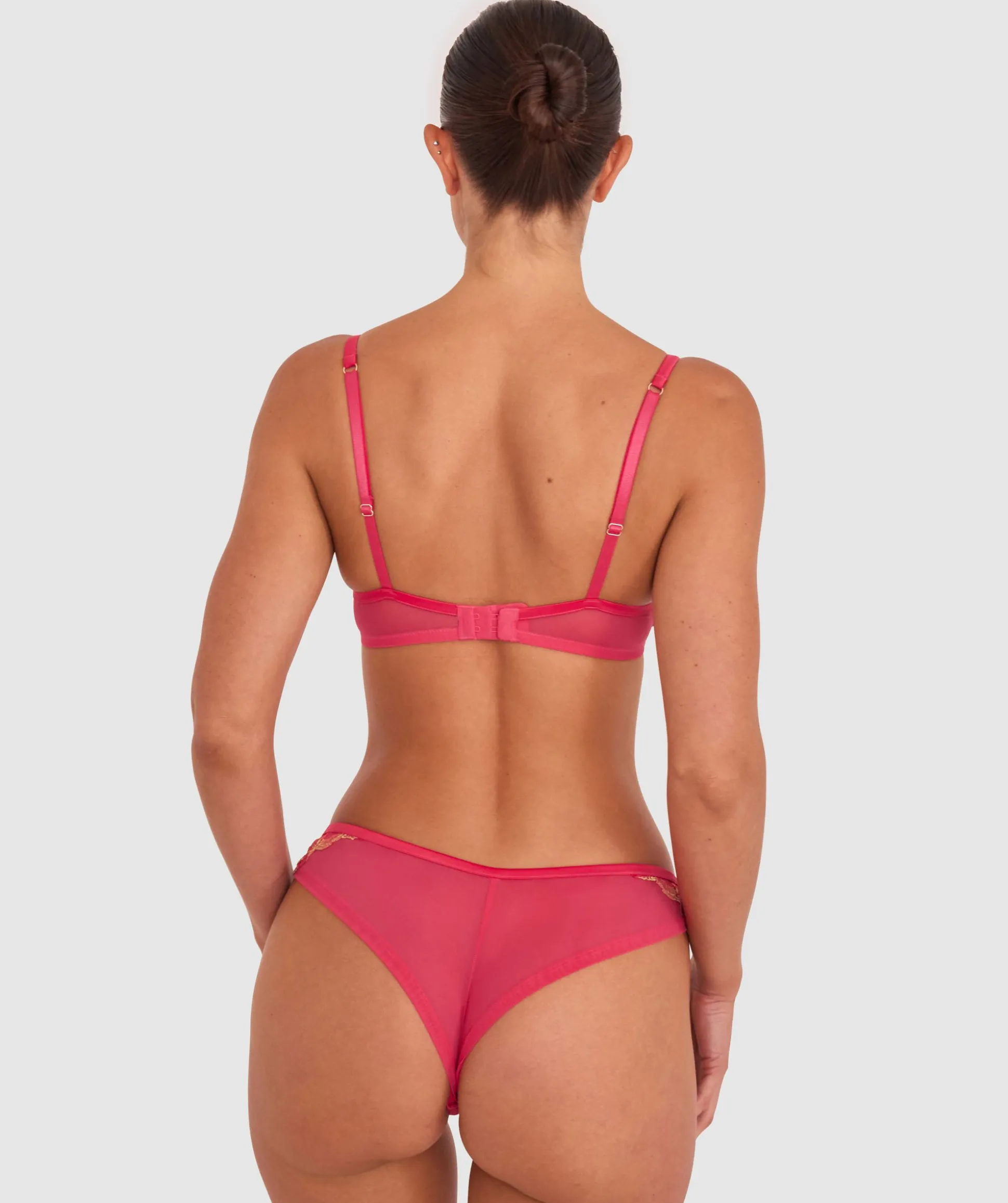 Vamp Picturesque Push Up 1/4 Cup - Hot Pink