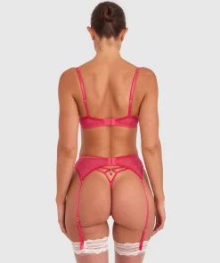 Vamp Picturesque Suspender - Hot Pink