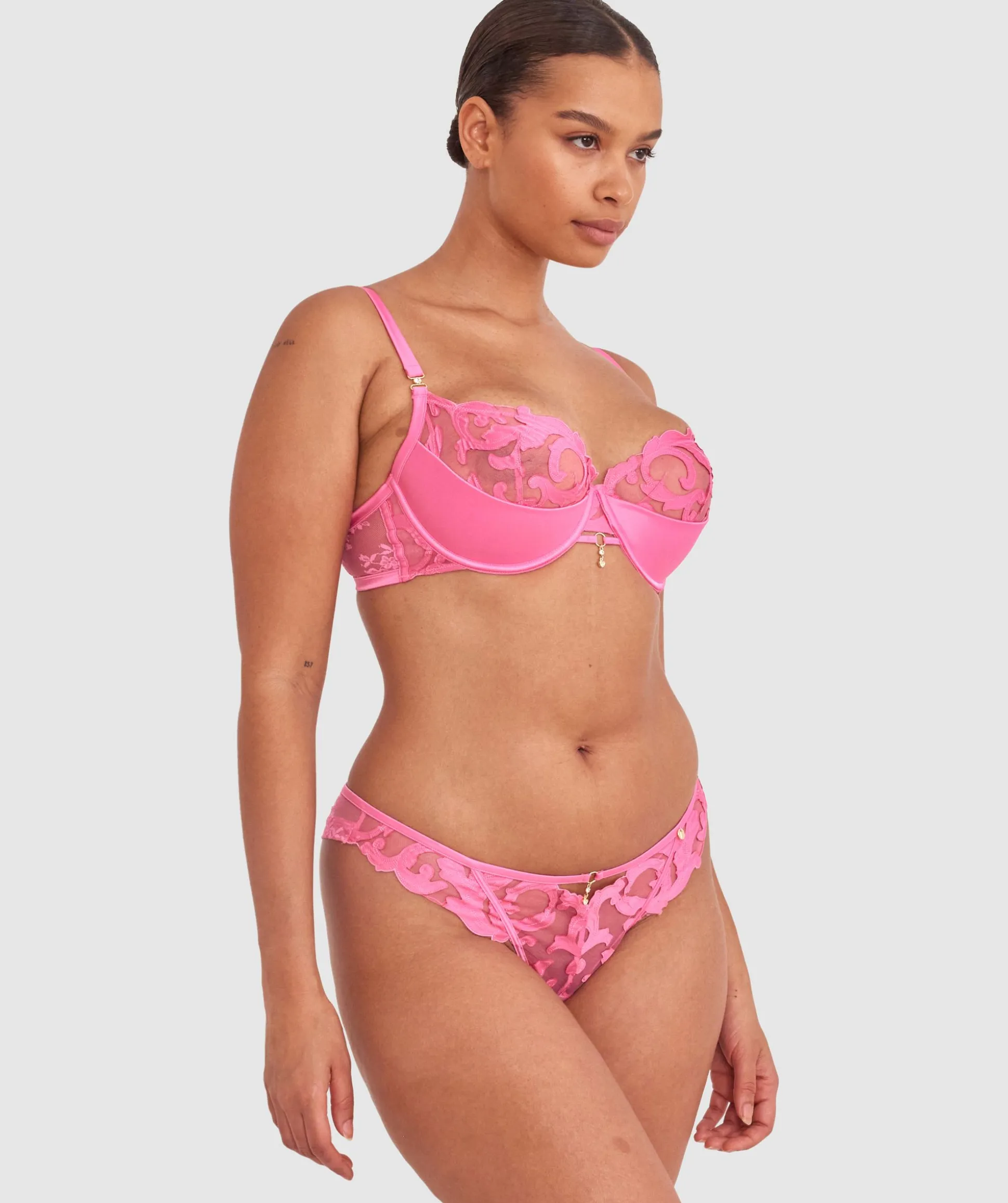Vamp Pink Passion Push Up 1/4 Cup - Pink