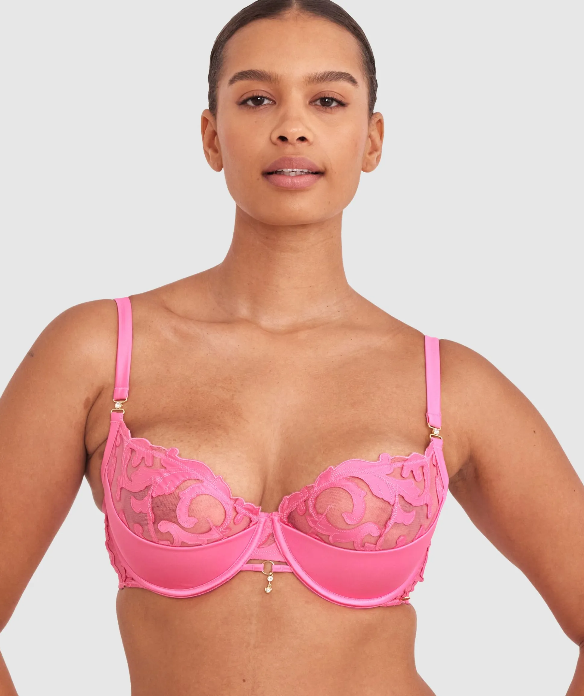Vamp Pink Passion Push Up 1/4 Cup - Pink