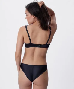 Venus Unlined Demi Bra - Black