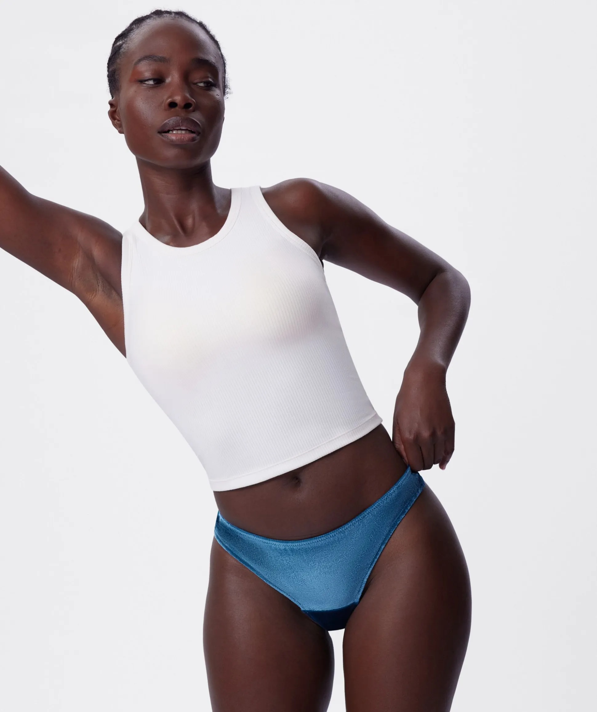 Verity G String - Teal