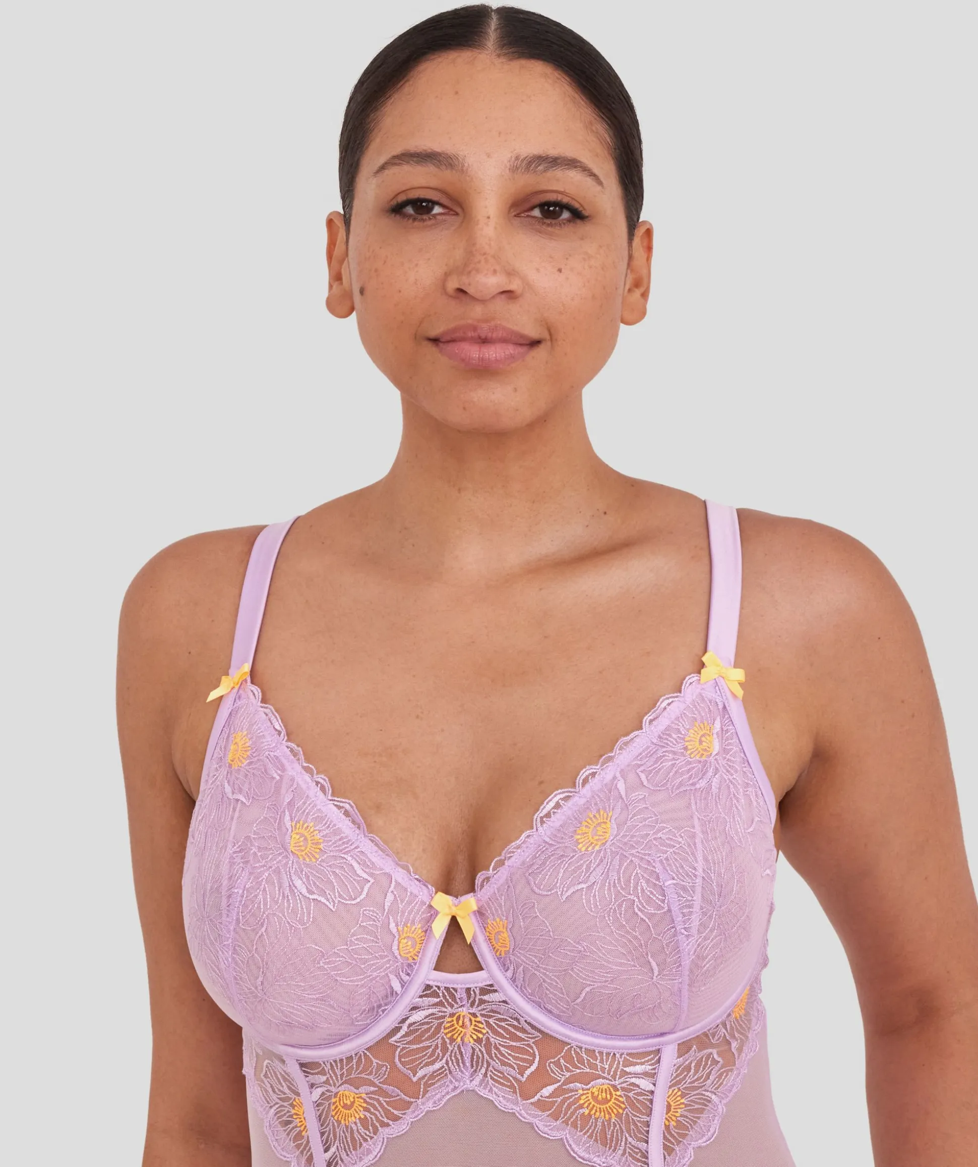 Viola Bodysuit - Lavender
