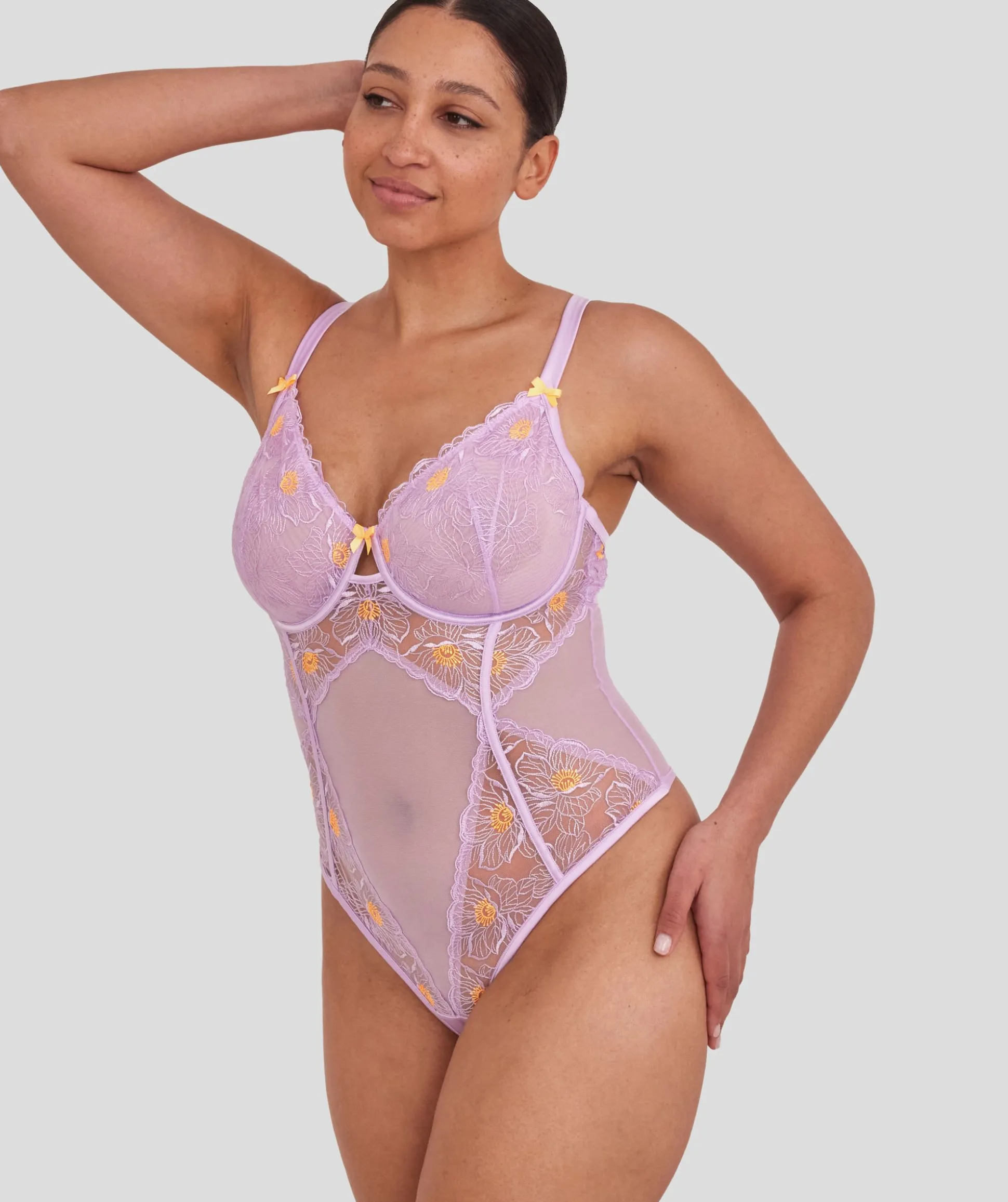 Viola Bodysuit - Lavender