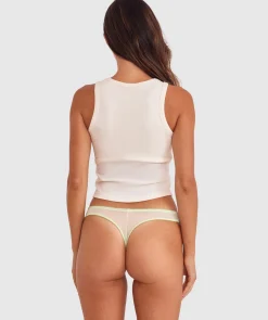 Virgo G String - Light Green/Green