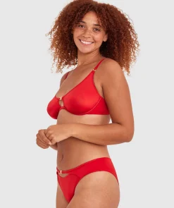 Whitney Unlined Bra - Red