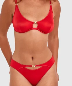 Whitney Unlined Bra - Red
