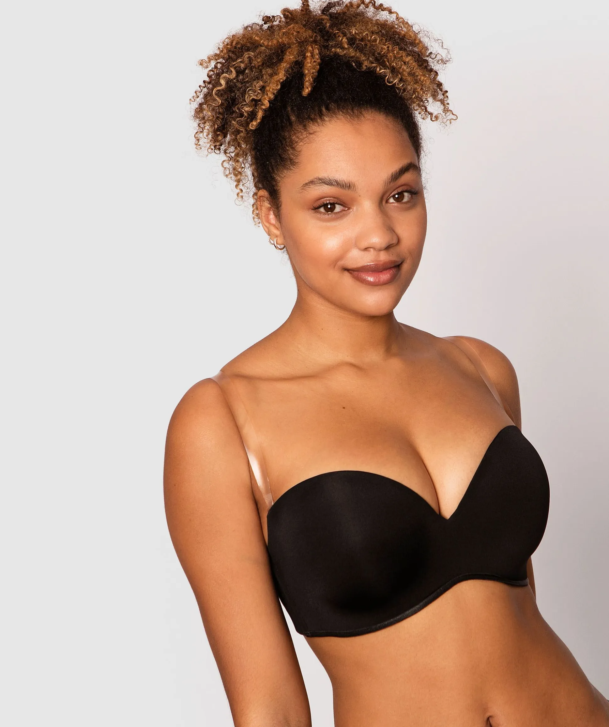 Wide Invisible Bra Straps - Clear