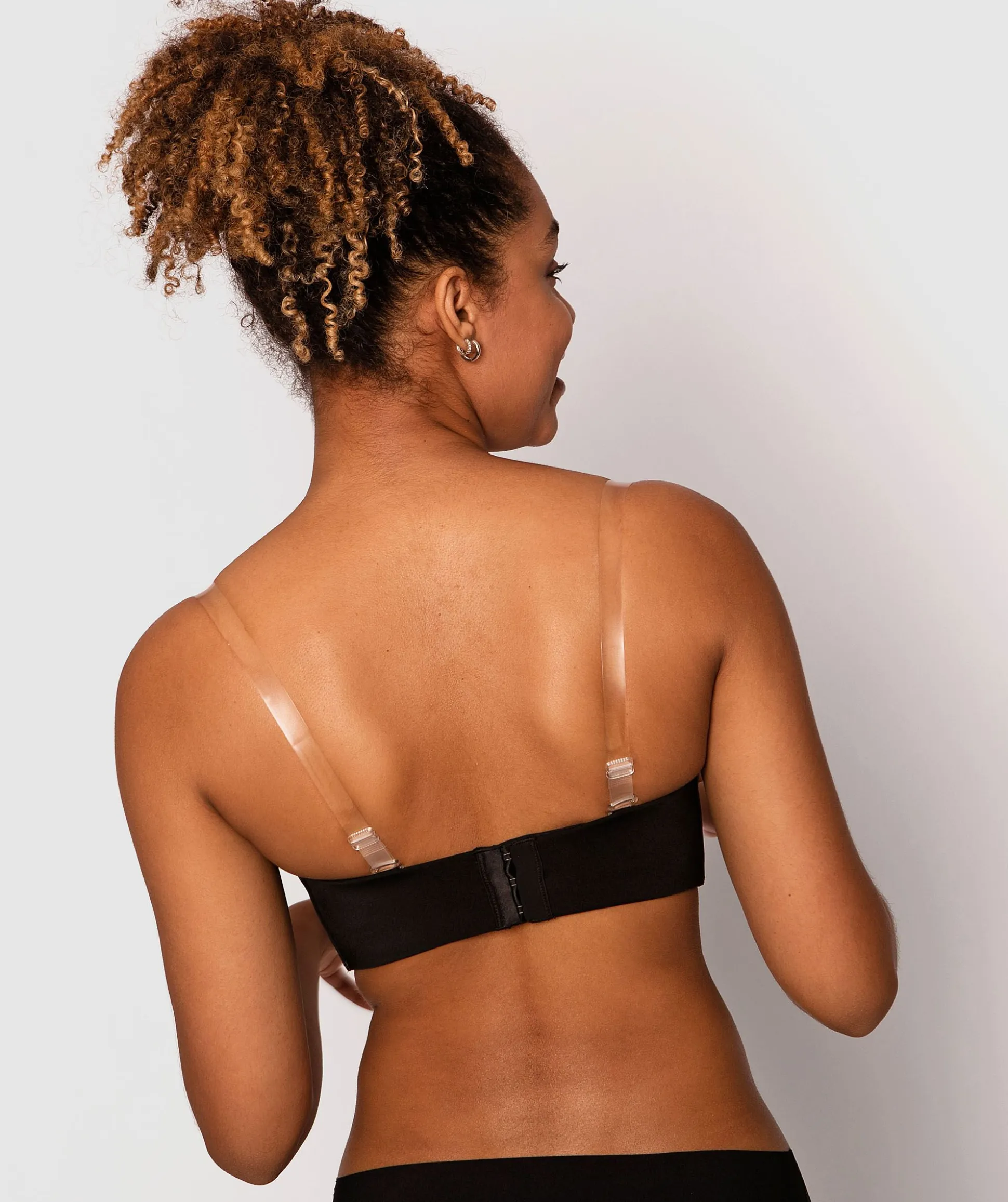Wide Invisible Bra Straps - Clear